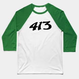 413-Rock-Number Only Baseball T-Shirt